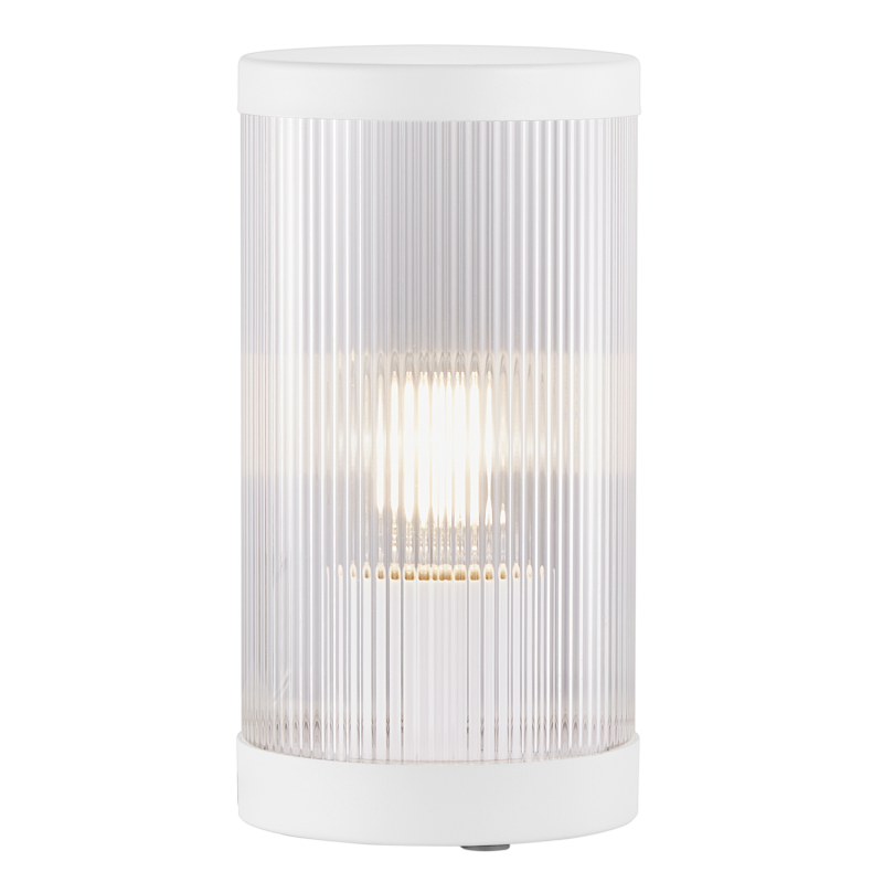 Nordlux Coupar moderne Tischlampe Weiß Spritzwasser geschützt angenehmes Licht